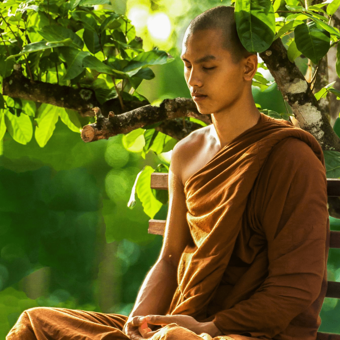 meditacion de un monje
